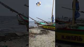 பாய் மரபடுகு போட்டிக்கு தயார் நிலையில் உள்ள படகு ⛵⛵