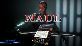 Maul!  X-Wing Gauntlet Fighter Previews - Shadow Collective Pilots!