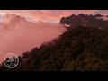 Mt Kinabalu NP, Borneo, top of the mountain at sunset | Drone 4K | MALAYSIA