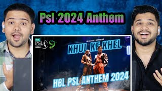 Indian Reaction On HBL PSL Anthem 2024