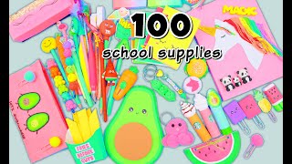 100 BEST SCHOOL SUPPLIES IDEAS - BACK TO SCHOOL COLLECTION YOU WILL LOVE - Cute School Supplies
