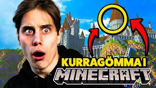 MINECRAFT-KURRAGÖMMA - SLOTT EDITION