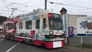 [前照灯変わってた…]モ780形785号 本線試運転帰り 赤岩口分区入庫