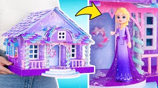 Create Elsa’s Perfect Snowy Getaway 🏰❄️ Crafting Tutorial