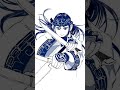 ゴールデンカムイのアシリパの絵を描いた／drawing asirpa