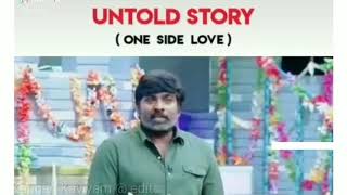Vijay Sethupathi real One side love || one side love whatsapp status tamil || love status