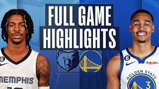 GRIZZLIES at WARRIORS | FULL GAME HIGHLIGHTS | December 25, 2022