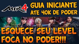 MIR4 - Guia INICIANTE (até 40k de poder) - Destrave sua progressão o quanto antes