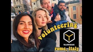 volunteering @ yellowsquare hostel | rome, italy