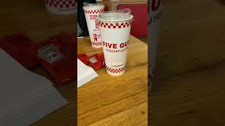 Treated my brother to five guys 💜 #fiveguys #ugc #ugcconcept #ugccommunity #ugcnet #ugccreator