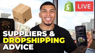 Shopify Dropshipping -  Find SUPPLIERS (7-10 day Shipping) LIVE Q&A + Giveaway