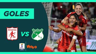 América vs Cali (3-1) Liga Femenina BetPlay 2022-1 |  Final vuelta