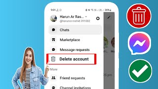 كيفية حذف حساب الماسنجر (تحديث 2025) || حذف حساب الرسائل الخاص بك