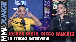 Diego Sanchez, Joshua Fabia speak to MMA Junkie's John Morgan