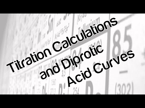 Titration calculations and diprotic acid curves Titration calculations and diprotic acid curves