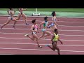 第３５回 静岡国際陸上競技大会　女子２００ｍ　３組