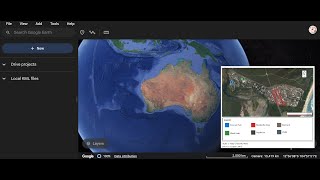 How to make a map using Google Earth that has BOLTSS
