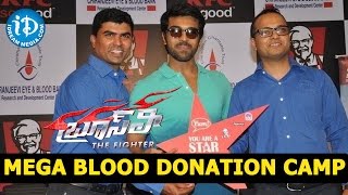 Bruce Lee Ram Charan Mega Blood donation camp by KFC