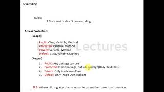 20. Access Protection in Java