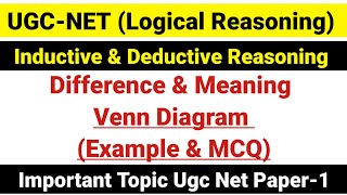 Logical reasoning || NTA UGC NET-JRF 2022 || Ugc Net Paper 1 Preparation | Venn Diagram ugc net