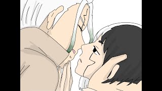 【手描きdcst】千ゲでキス唾【腐向け】