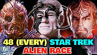 49 (Every) Star Trek Alien Races - Explored