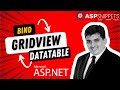 Populate GridView using DataTable in ASP.Net