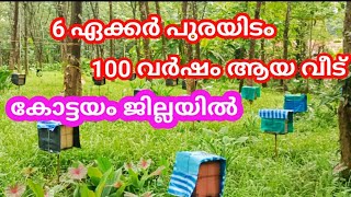 6 acre land and house for sale in Kottayam district 🏠 9744278293/Panchalimedu Properties