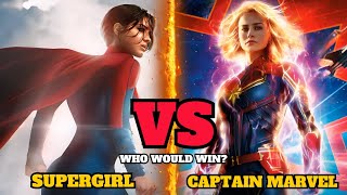 Supergirl Vs Captain Marvel: Who Would Win? | Supergirl, Captain Marvel | What's On Hollywood