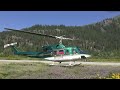 bell 212 helicopter engine startup and takeoff