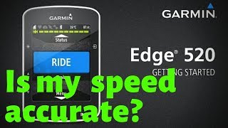 Setting up your Speed Sensor for your Garmin Accurately