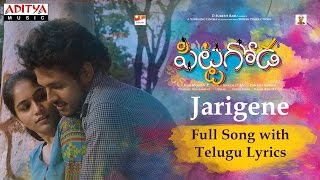 Jarigene Full Song With Telugu Lyrics  || Pittagoda Movie || D Suresh Babu || Ram Mohan P