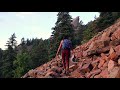 royal arch sunrise hike in boulder colorado