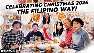 SERVING FILIPINO FOOD FOR MY KOREAN IN-LAWS | CRISPY LECHON BELLY MASARAP DAW! | #pmsk