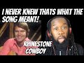 GLEN CAMPBELL Rhinestone Cowboy REACTION - Powerful song and message