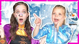 The Boo Boo Story From Elsa and Anna! Frozen 2 Pretend Play Adventure with Kin Tin