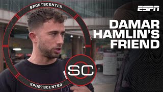 Damar Hamlin's friend and business partner shares positive update | SportsCenter