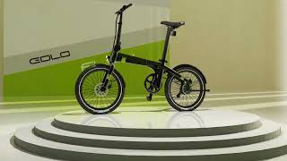 Présentation virtuelle du vélo électrique pliant Flebi Eolo - Folding \u0026 light e-bike.