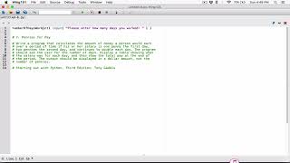4.7. Pennies for Pay - Python