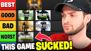I RANKED *EVERY* Call of Duty! (HONEST OPINION)