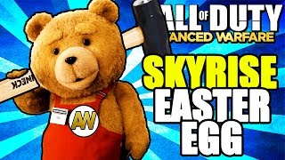 SKYRISE EASTER EGG IN AW! - Teddy Bears Are No More (ADVANCED WARFARE) | Chaos