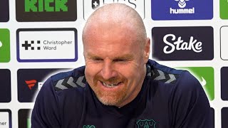'My mum wasn't happy, SHE PREFERS ME IN A SUIT!' | Sean Dyche | Luton Town v Everton