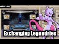 Exchanging Legendries in Miracle Exchange Pokemon Trainer Canyon Monster Park Dynamax Gaming
