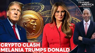 Melania's Meme Coin Jumps 2000%, Dethrones Trump's Token in Minutes | Firstpost America | N18G