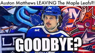 Auston Matthews LEAVING the Maple Leafs?! Trade Rumors, News & MORE! (NHL / Hockey Updates 2022)