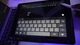 How to double space on google docs in ipad