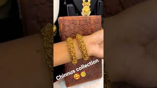 #chinnus collection 🥳🥰#jewellery #bangles #gold plated ♥️