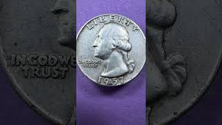 1957 P Silver Washington Quarter