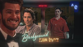 Background Zoom Glitch Tutorial in After Effects | Fictic Editz