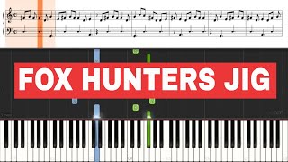 Fox Hunters Jig PIANO Lesson (traditional Irish Song)